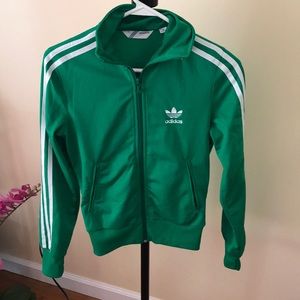 Adidas Green track jacket